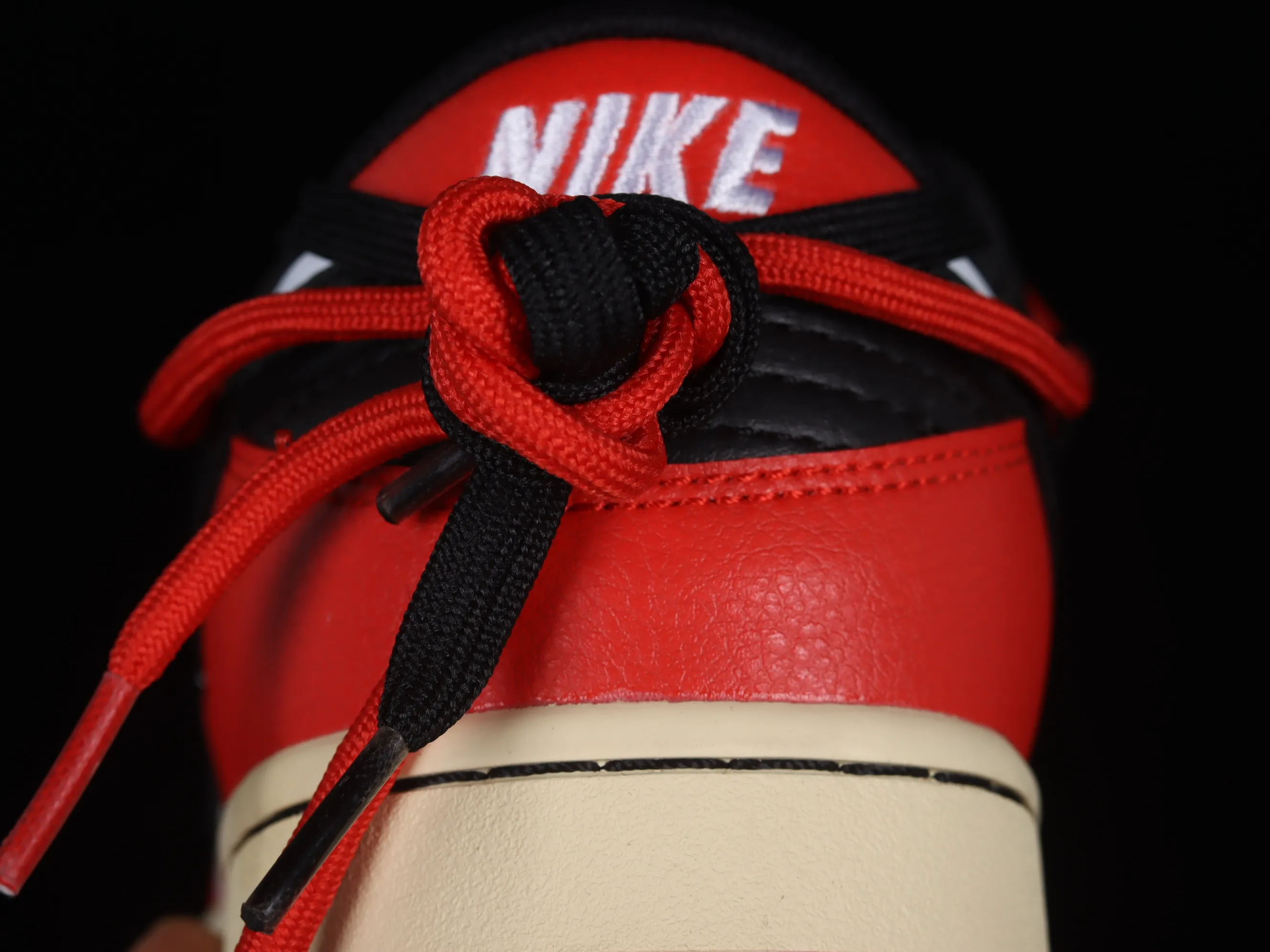 All Categories Nk SB Dunk Series Nk SB Dunk Low Low-top Sneakers Nk Dunk Low Chicago Color Customized Deconstructed Strappy Casual Sneakers DD3363-100